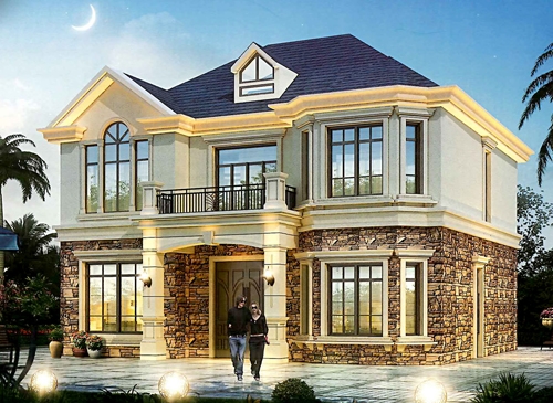 二层钢结构别墅